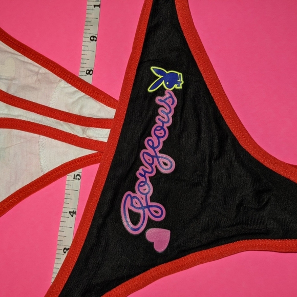 Playboy set of 3 thongs - Picture 3 of 4